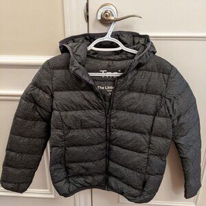 TNA Aritizia womens The little puff packable jacket size xs in gray color